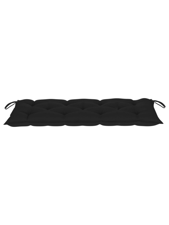 Dārza sols ar matraci, 120 cm, bambuss
