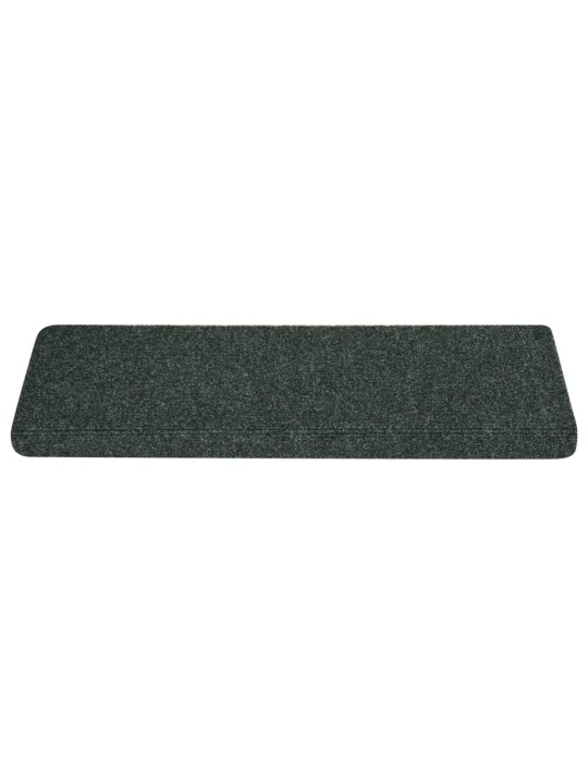 Kāpņu paklāji, 15 gab., adatu perforēti, 65x21x4 cm, brūni