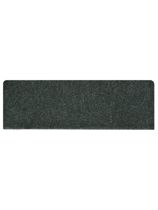 Kāpņu paklāji, 15 gab., adatu perforēti, 65x21x4 cm, brūni