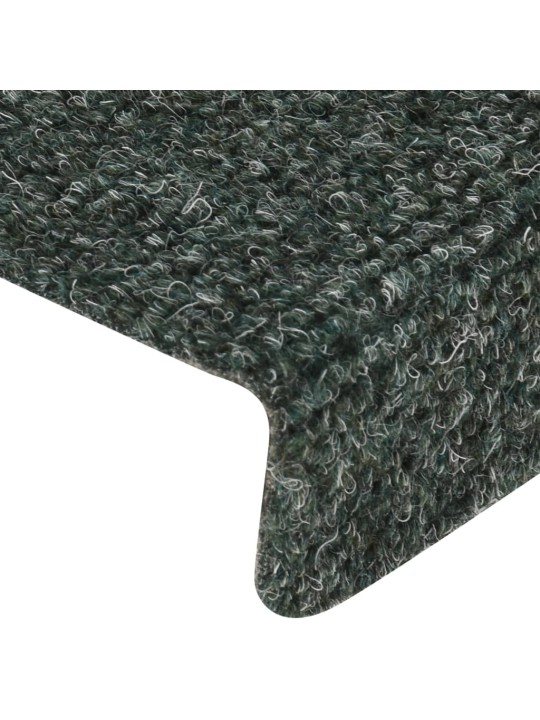 Kāpņu paklāji, 15 gab., adatu perforēti, 65x21x4 cm, brūni