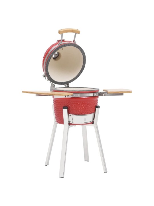Kamado grils, kūpinātava, keramika, 76 cm