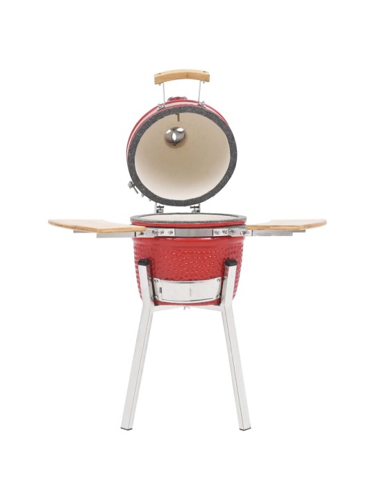 Kamado grils, kūpinātava, keramika, 76 cm