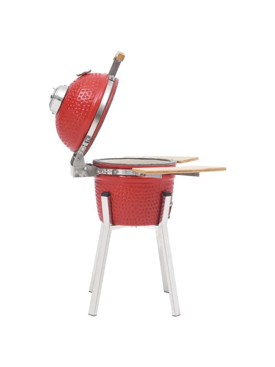 Kamado grils, kūpinātava, keramika, 76 cm