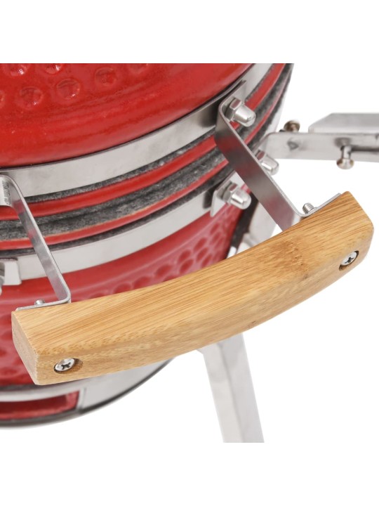 Kamado grils, kūpinātava, keramika, 76 cm