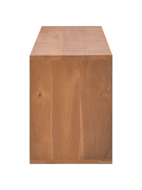 Tv skapītis, 110x30x40 cm, masīvs tīkkoks
