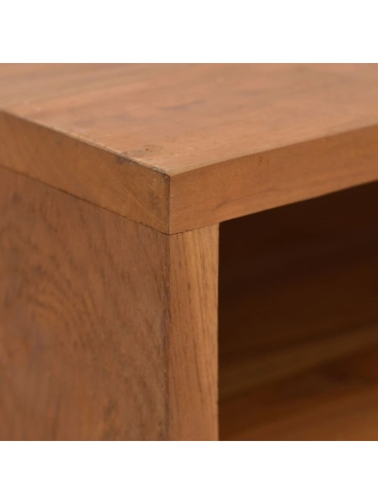 Tv skapītis, 110x30x40 cm, masīvs tīkkoks