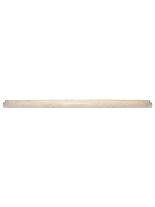 Galda virsma, Ø50x2,5 cm, krēmkrāsas marmors