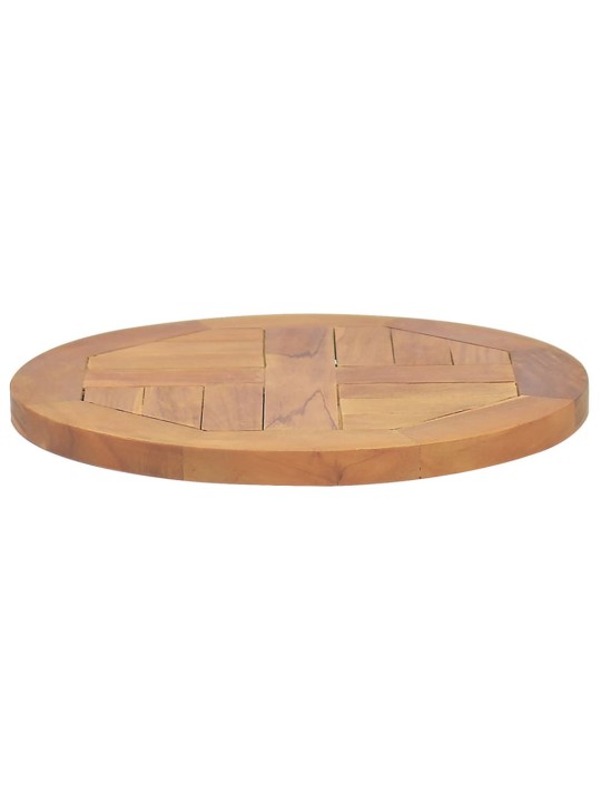 Galda virsma, 2,5 cm, 40 cm, apaļa, masīvs tīkkoks