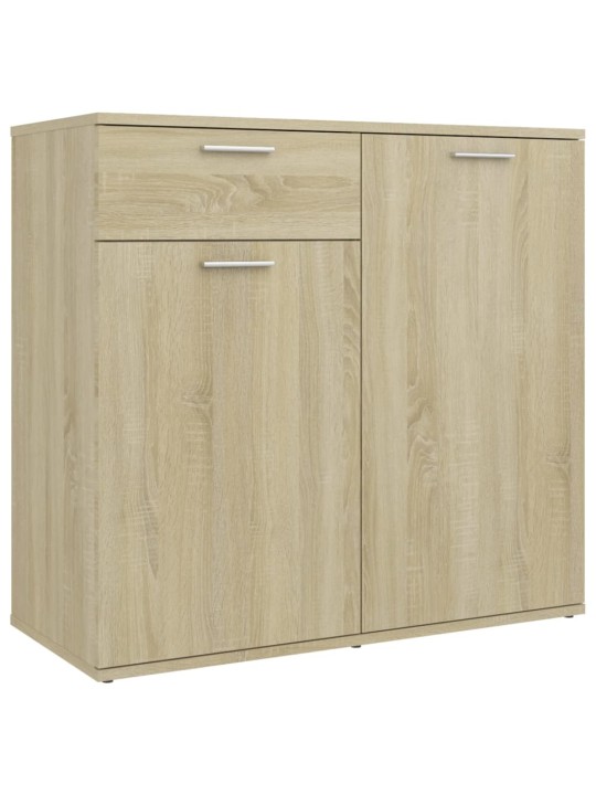 Kumode, ozolkoka krāsa, 80x36x75 cm, inženierijas koks