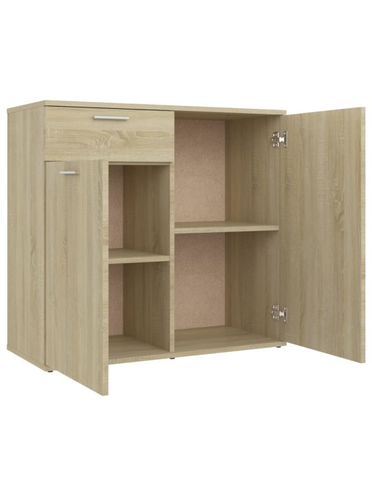 Kumode, ozolkoka krāsa, 80x36x75 cm, inženierijas koks