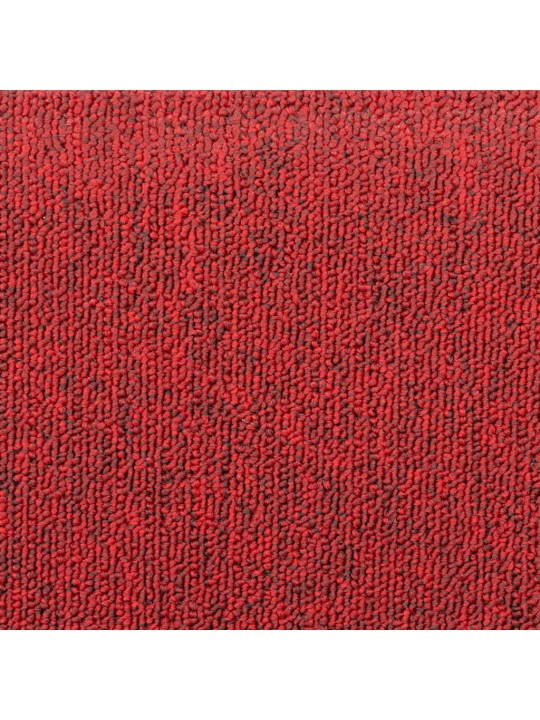 Kāpņu paklāji, 10 gab., 65x24x4 cm, vīnsarkani