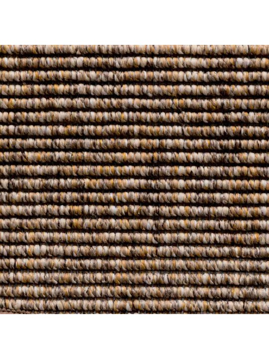 Kāpņu paklājiņi, 15 gab., 56x17x3 cm, gaiši brūni, pusapaļi