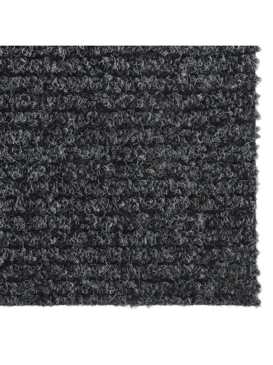 Paklāja celiņš, netīrumus aizturošs, 100x250 cm, pelēks
