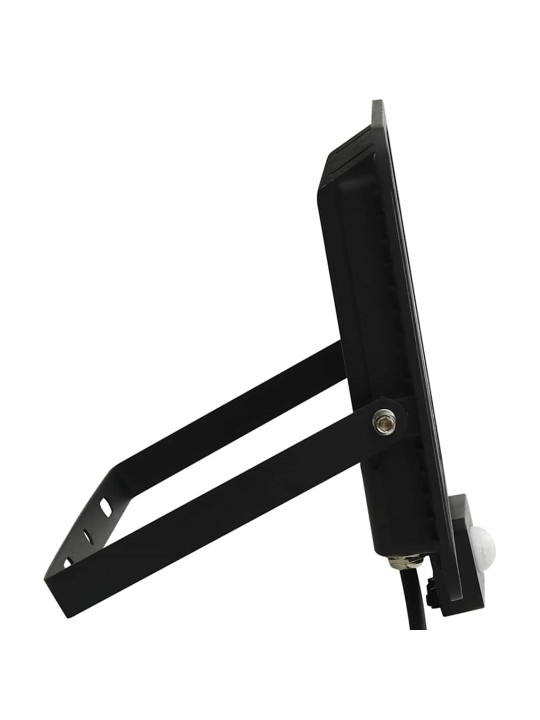 Led prožektors ar sensoru, 50 w, silti balta gaisma