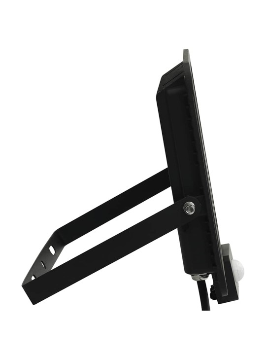 Led prožektors ar sensoru, 100 w, silti balta gaisma