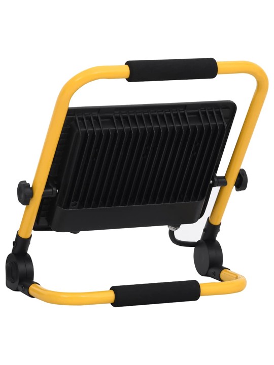 Led prožektors ar rokturi, 100 w, silti balta gaisma