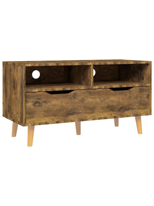 Tv skapītis, ozolkoka krāsā, 90x40x48,5 cm, inženierijas koks