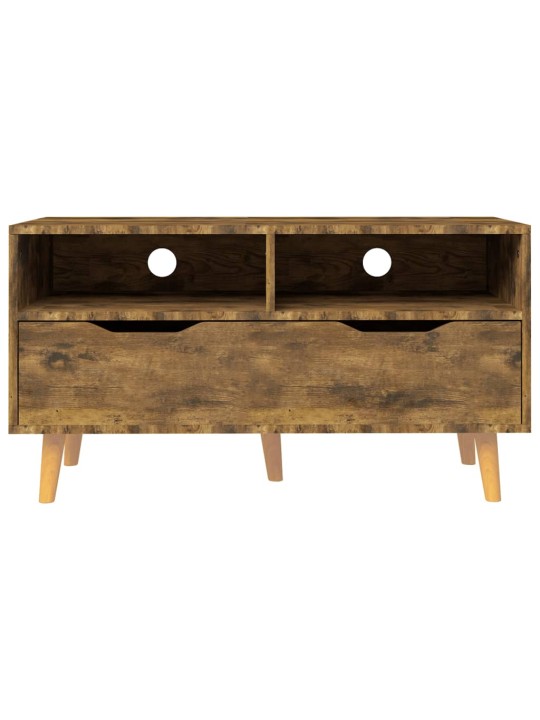 Tv skapītis, ozolkoka krāsā, 90x40x48,5 cm, inženierijas koks