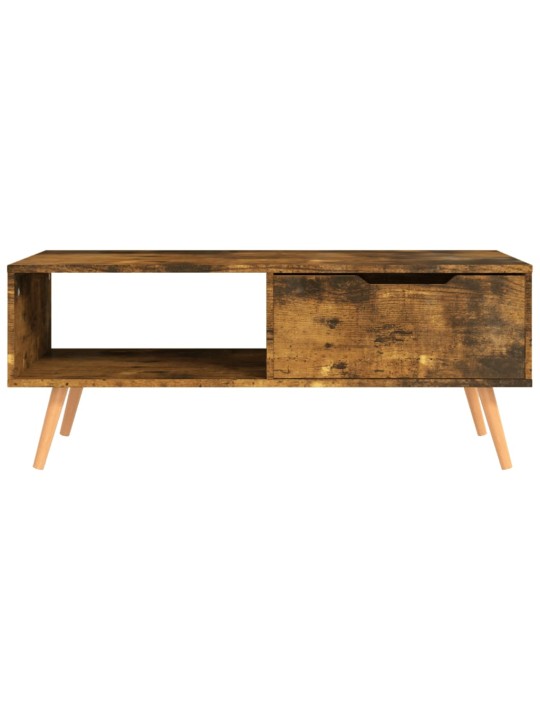 Kafijas galdiņš, kvēpināta ozolkoka, 100x49,5x43 cm