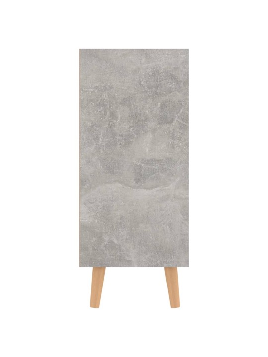 Kumode, betona pelēka, 90x30x72 cm, inženierijas koks