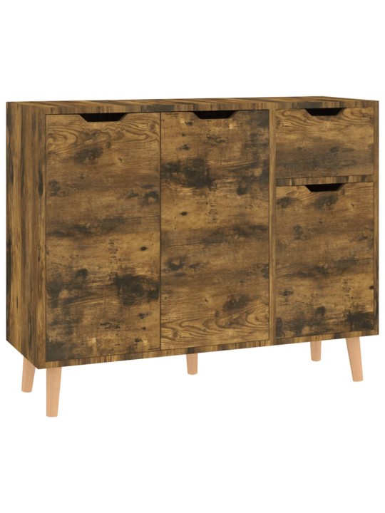 Kumode, ozolkoka krāsā, 90x30x72 cm, inženierijas koks