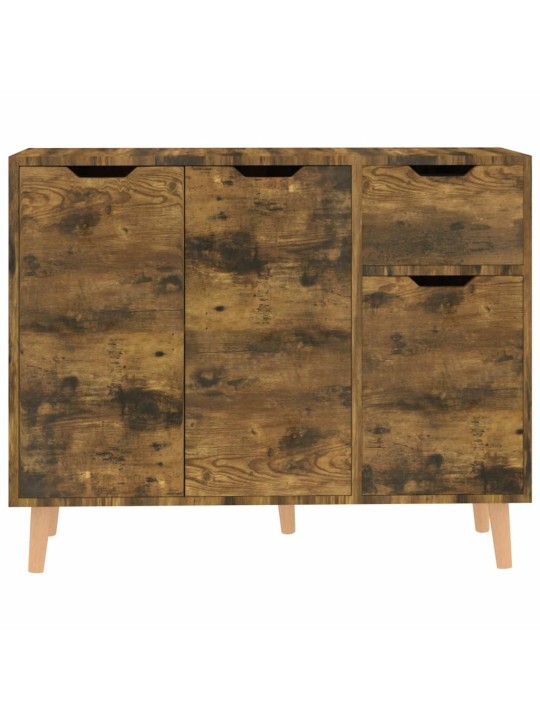 Kumode, ozolkoka krāsā, 90x30x72 cm, inženierijas koks