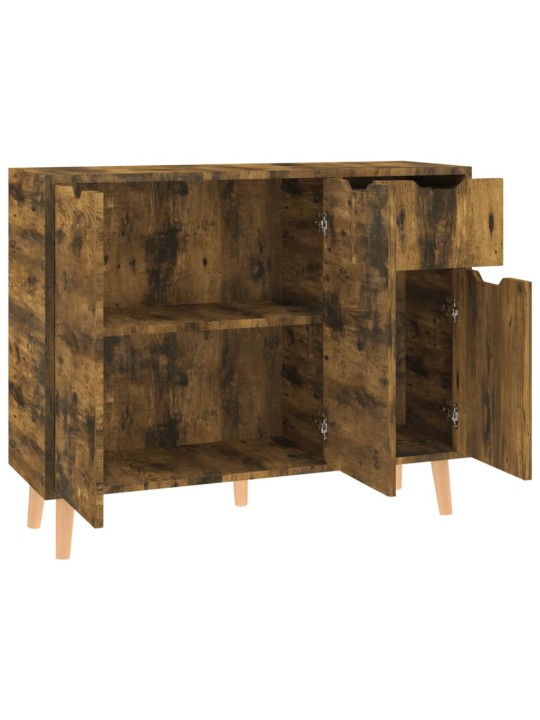 Kumode, ozolkoka krāsā, 90x30x72 cm, inženierijas koks