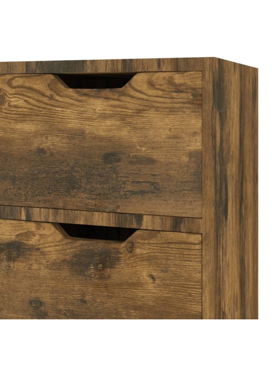 Kumode, ozolkoka krāsā, 90x30x72 cm, inženierijas koks