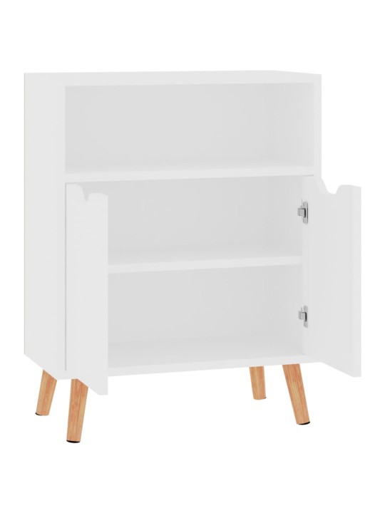 Kumode, balta, 60x30x72 cm, inženierijas koks
