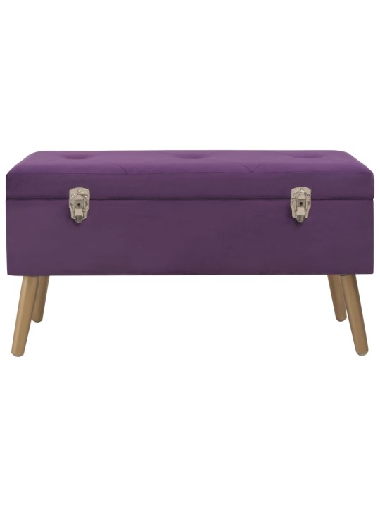 Sols ar kasti, 80 cm, violets samts