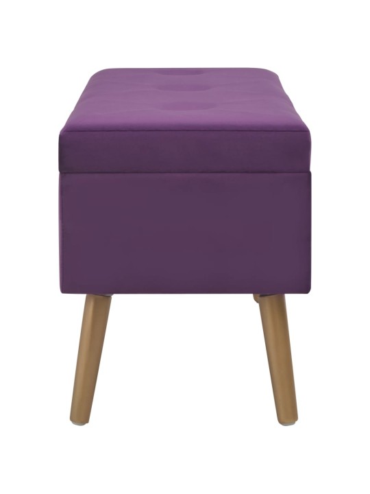 Sols ar kasti, 80 cm, violets samts