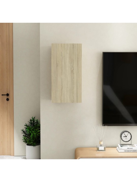 Tv skapītis, 30,5x30x60 cm, ozola, inženierijas koks