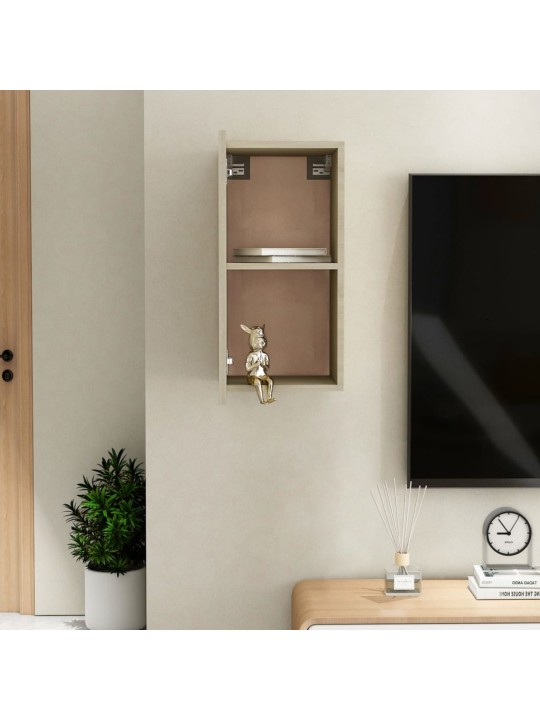 Tv skapītis, 30,5x30x60 cm, ozola, inženierijas koks
