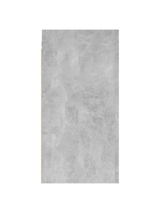 Tv skapītis, 30,5x30x60 cm, betonpelēks, inženierijas koks