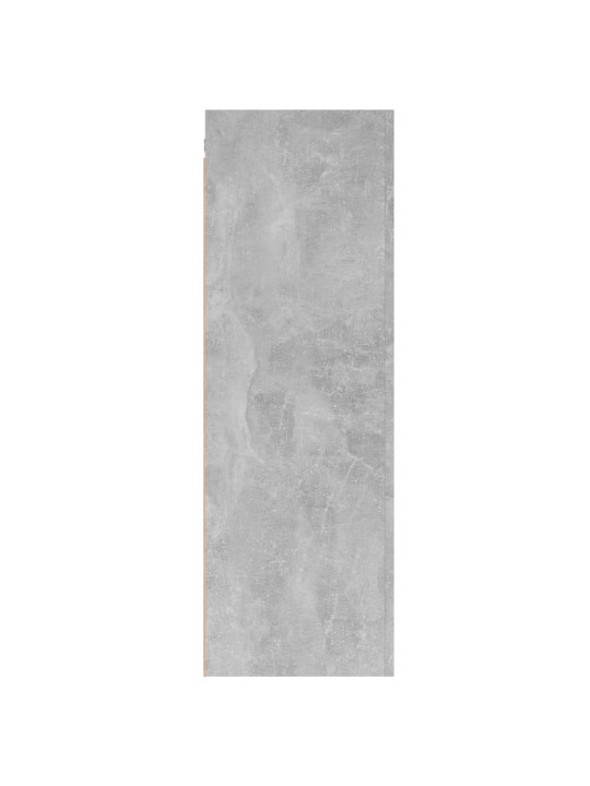 Tv skapītis, 30,5x30x90 cm, betonpelēks, inženierijas koks