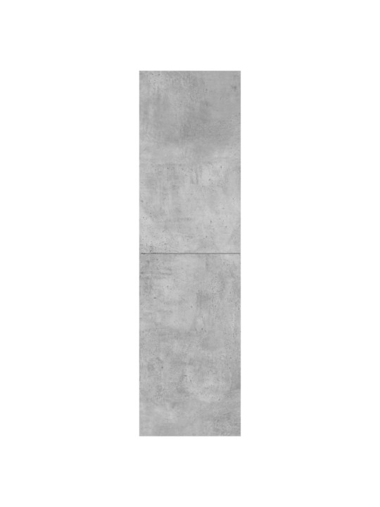 Tv skapītis, betona pelēks, 30,5x30x110 cm, inženierijas koks