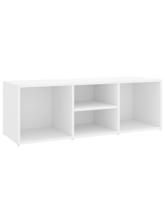 Apavu uzglabāšanas sols, 105x35x35 cm, balts, inženierijas koks