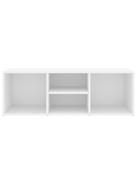 Apavu uzglabāšanas sols, 105x35x35 cm, balts, inženierijas koks