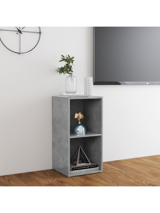 Tv plaukts, 72x35x36,5 cm, betona pelēks, inženierijas koks