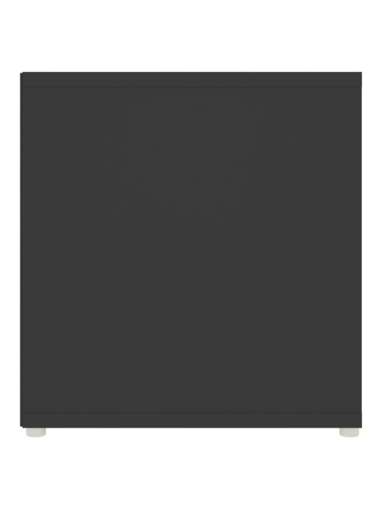 Tv plaukts, pelēks, 107x35x37 cm, inženierijas koks