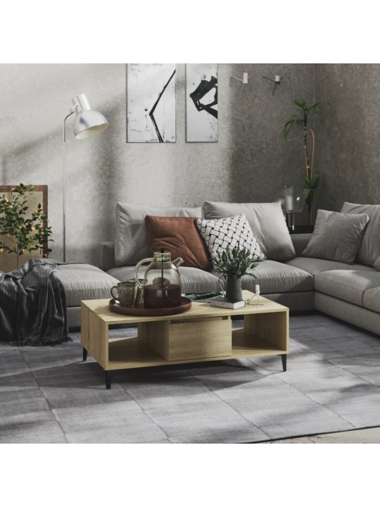 Kafijas galdiņš, ozolkoka krāsa 103,5x60x35cm inženierijas koks