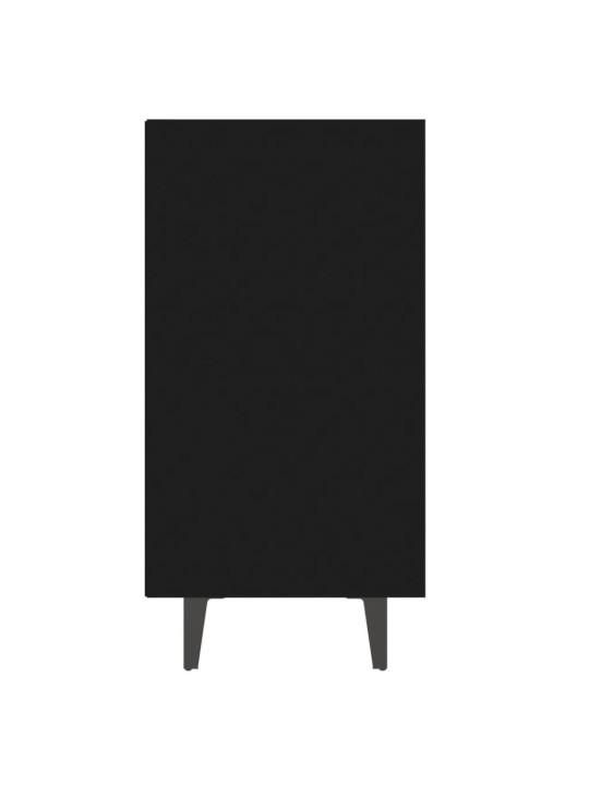 Kumode, melna, 103,5x35x70 cm, inženierijas koks