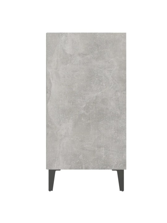 Kumode, betona pelēka, 57x35x70 cm, inženierijas koks