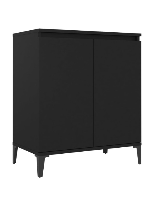 Kumode, melns, 60x35x70 cm, inženierijas koks