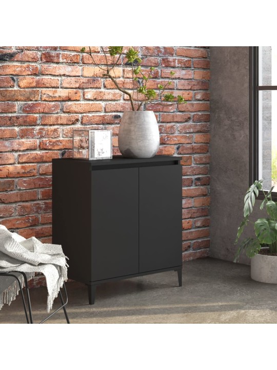 Kumode, melns, 60x35x70 cm, inženierijas koks