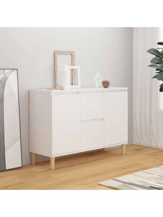 Kumode, balta, 101x35x70 cm, inženierijas koks