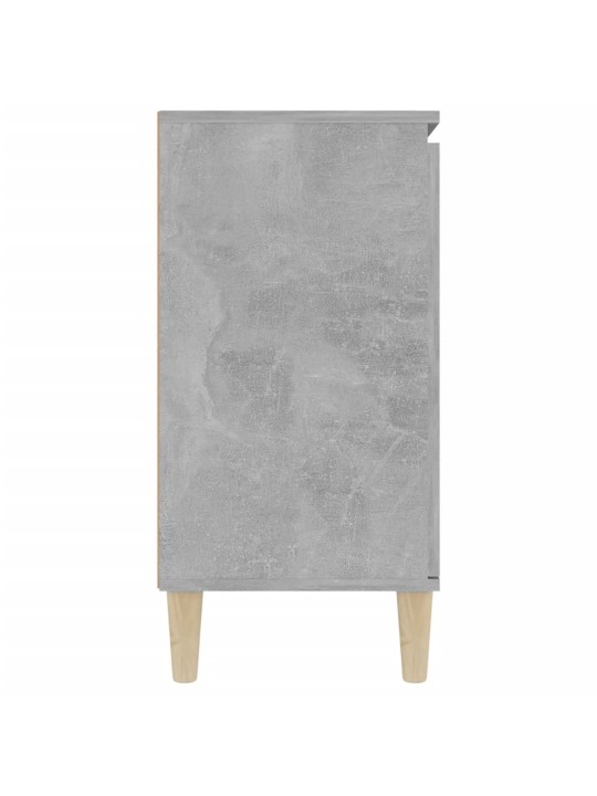 Kumode, betona pelēka, 101x35x70 cm, inženierijas koks