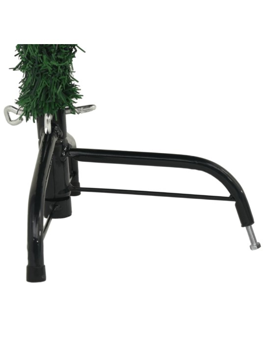 Mākslīgā ziemassvētku egle ar statīvu, pusapaļa, 120 cm, pvc