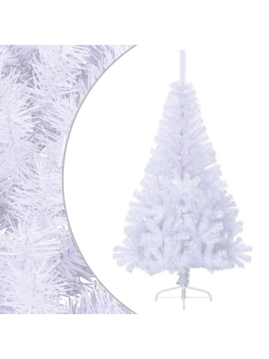 Mākslīgā ziemassvētku egle ar statīvu, pusapaļa, 150 cm, pvc