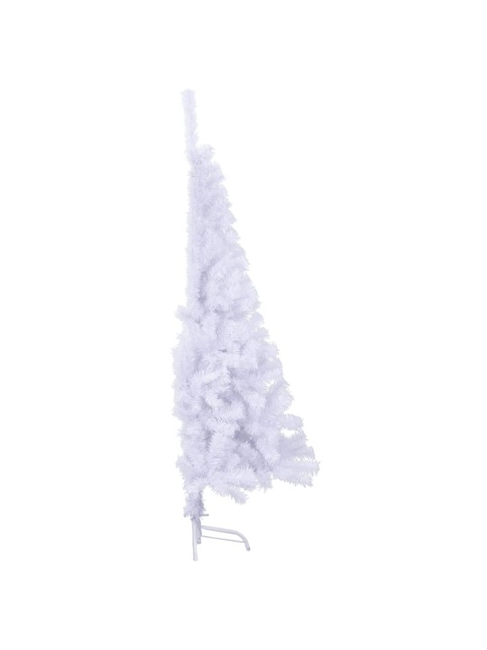 Mākslīgā ziemassvētku egle ar statīvu, pusapaļa, 150 cm, pvc